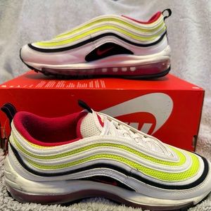 Neon Yellow & Pink Nike Airmax 97
